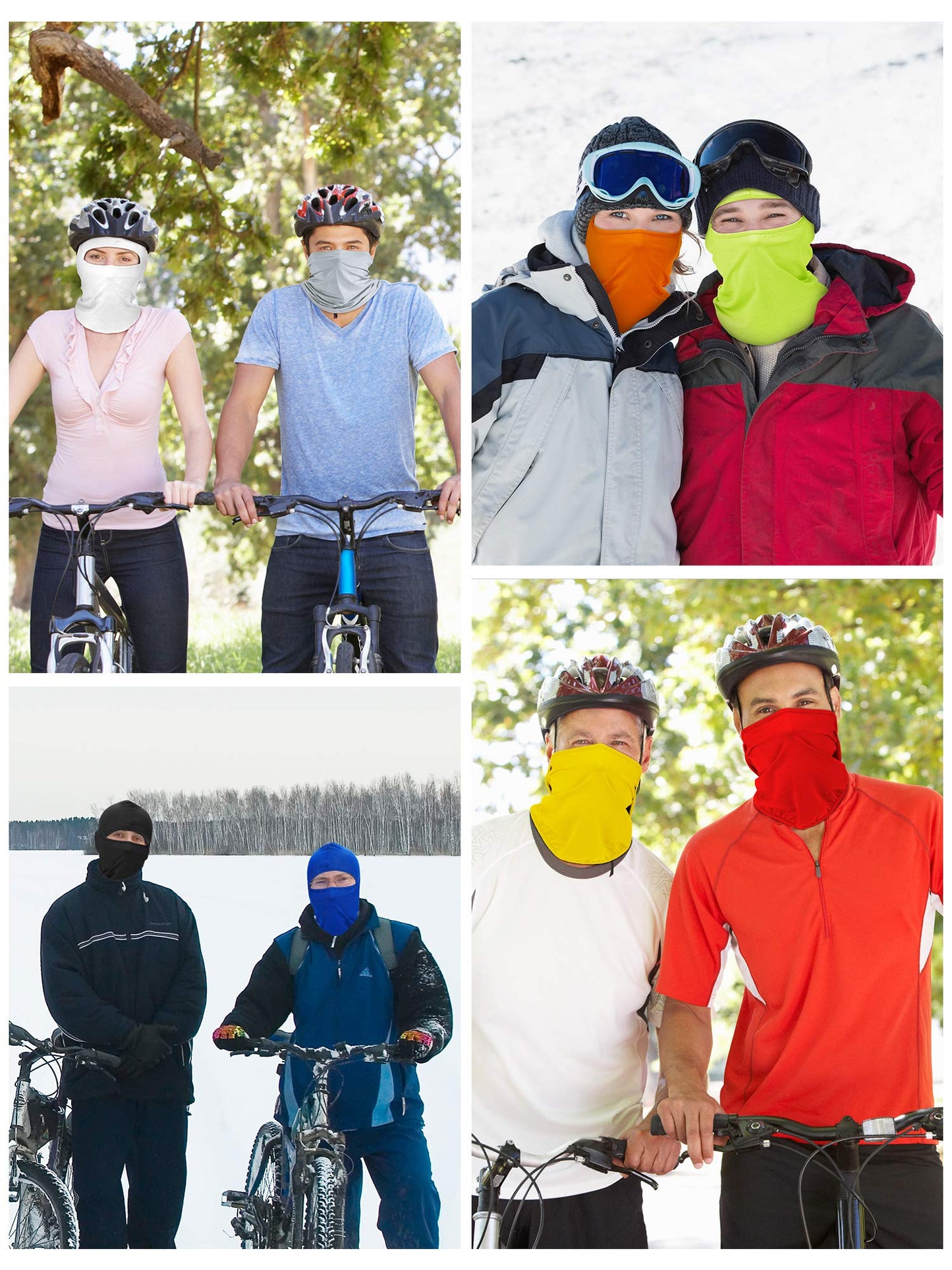 9 Pcs Ski Mask for Men Women UV Sun Protection Shiesty Face Mask Windproof Breathable Full Face Cover Balaclava for Outdoor Sports Motorcycle Cycling Skiing