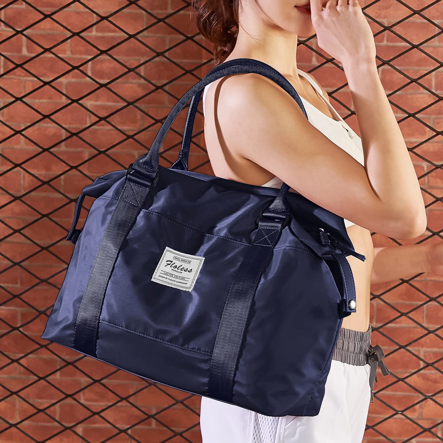 Travel Duffel Bag, Carry On Overnight Weekender Bags for Women