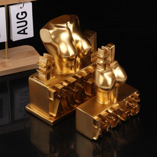 Cowenhey Best Ass Award - Best Boobs Award Female Body Figure Sculpture Trophy, Hilarious Resin Body Sculpture Desktop Decor, Novelty Prank Gift for Friends & Coworkers (Best Ass Award)
