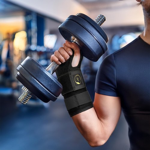 VERADELACRUZ Wrist Brace for Carpal Tunnel, Arthritis & Tendonitis – Adjustable Compression Support with Removable Splint – Stabilizing Hand Brace for Pain Relief, Left or Right Hand, Day & Night Use.