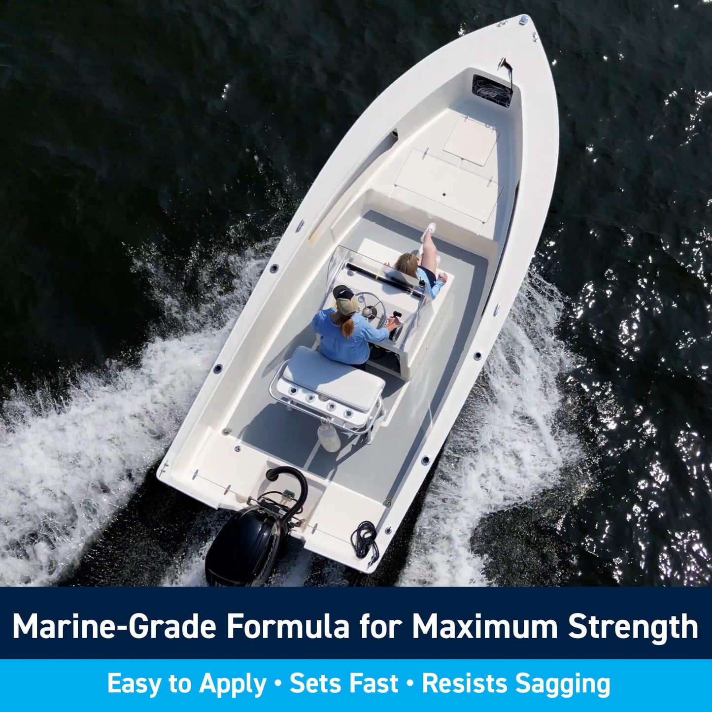 TotalBoat Polyester Structural Repair Putty - Marine Grade Long Strand Fiber Fiberglass Reinforced Filler for Boat and Automotive Repair (Gallon Kit)