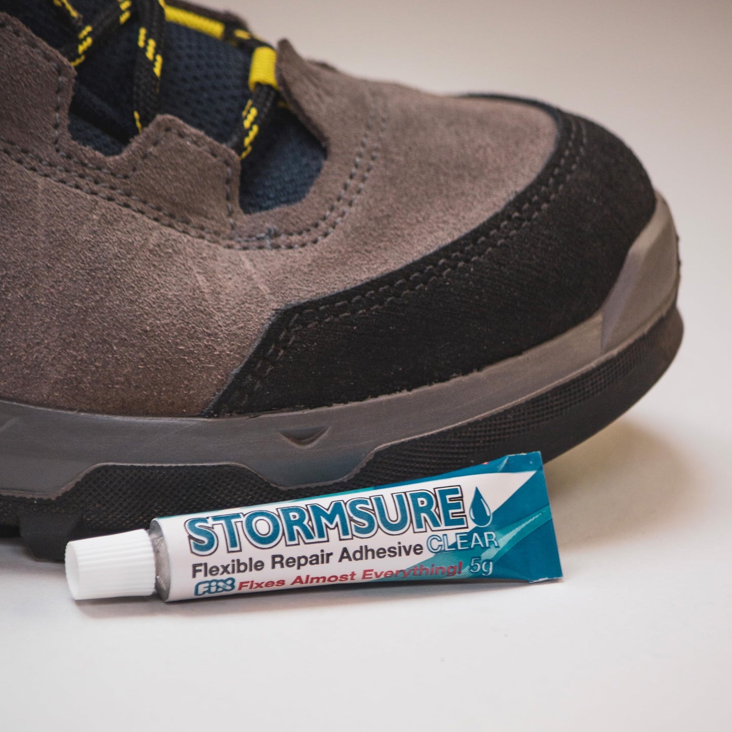 Stormsure Flexible Repair Adhesive: (3X 5g) Clear Glue - Fishing Wader and Boot Repair Glue: Waterproof, Flexible, Durable