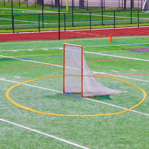 MR Portable Lacrosse Crease 18’, Men's Regulation Size Portable Lacrosse Crease, Official Size Portable Crease for Lacrosse with Carry Bag Included