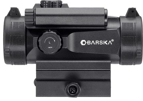 Barska AC13160 1x30 HQ Red Dot Sight with Quick-Release Mount, Black