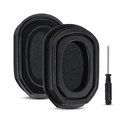 PROTEAR Cooling Gel Ear Pads for Walker’s Razor Earmuffs, Soft Memory Foam & TPU Leather Replacement Cushions (1 Pair) - Noise Reducing Shooting Ear Protection