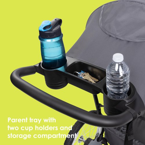 Baby Trend Journey Jogging Stroller, Stellar Grey