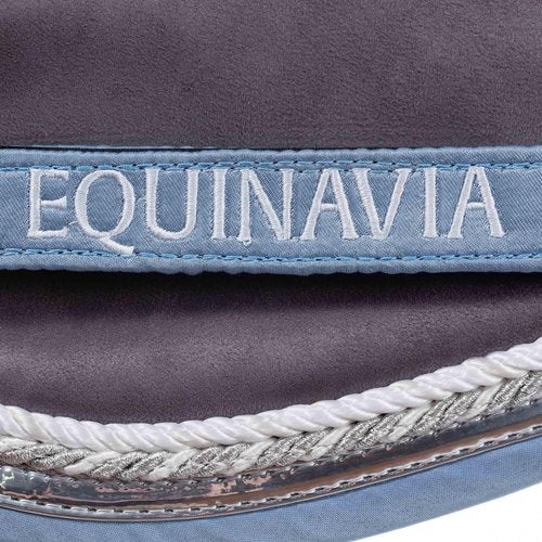 Equinavia Copenhagen Stay Put All Purpose Saddle Pad | Horse - Bluestone Blue - Horse