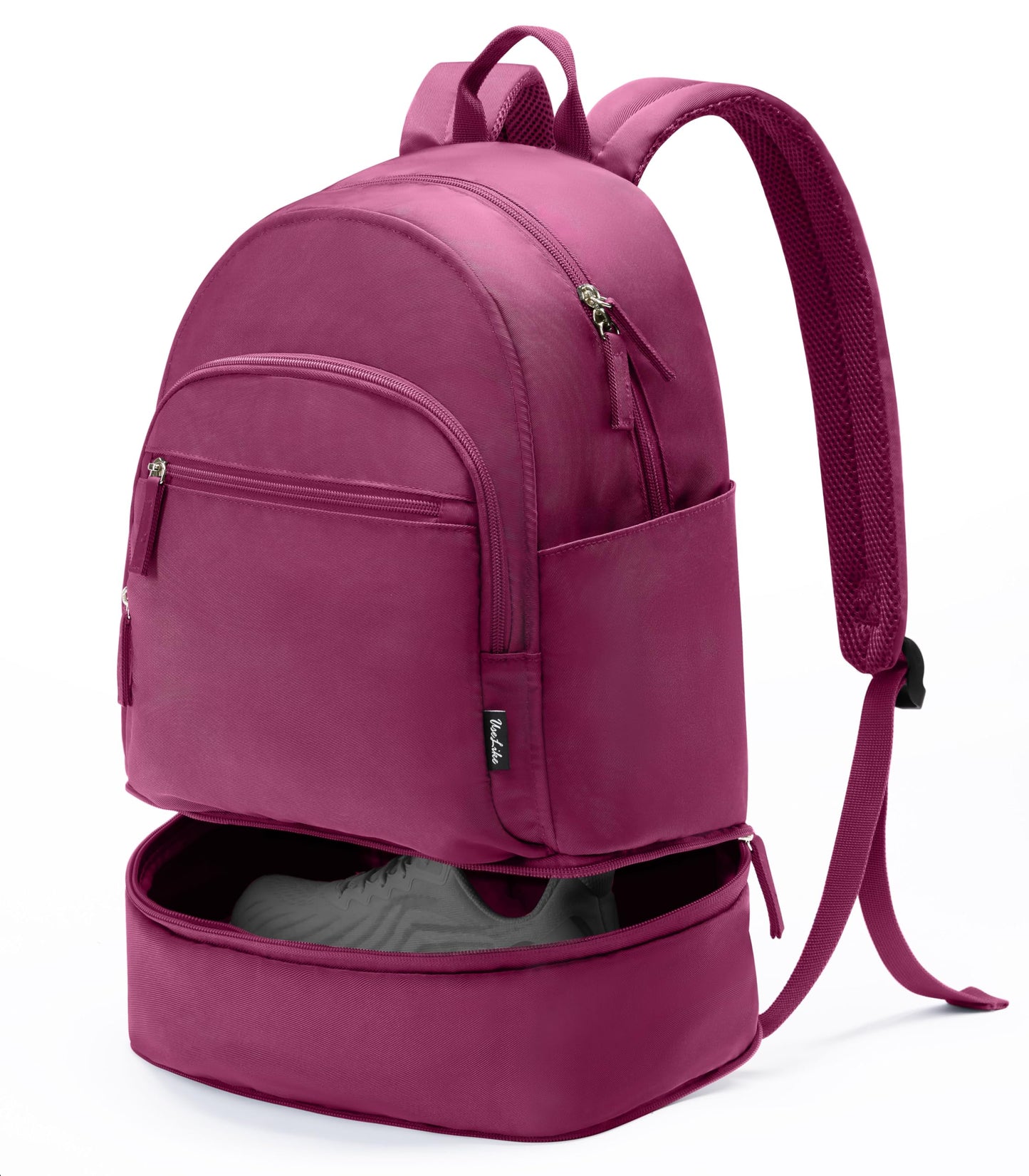Uselike Gym Backpack for Women Men, Lightweight Gym Bag with Shoe Compartment, Waterproof Workout Backpack with Wet Pocket