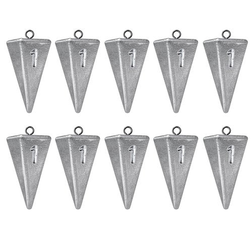 Fishing Weights Sinkers Pyramid Sinkers Surf Fishing Sinkers for Saltwater Fishing Gear Tackle 1oz 2oz 3oz 4oz 5oz 6oz 8oz 10oz 12oz 14oz 16oz