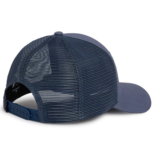 Quiksilver Men's Premium Cotton Adjustable Snap Back Logo Baseball Cap, Flint Stone