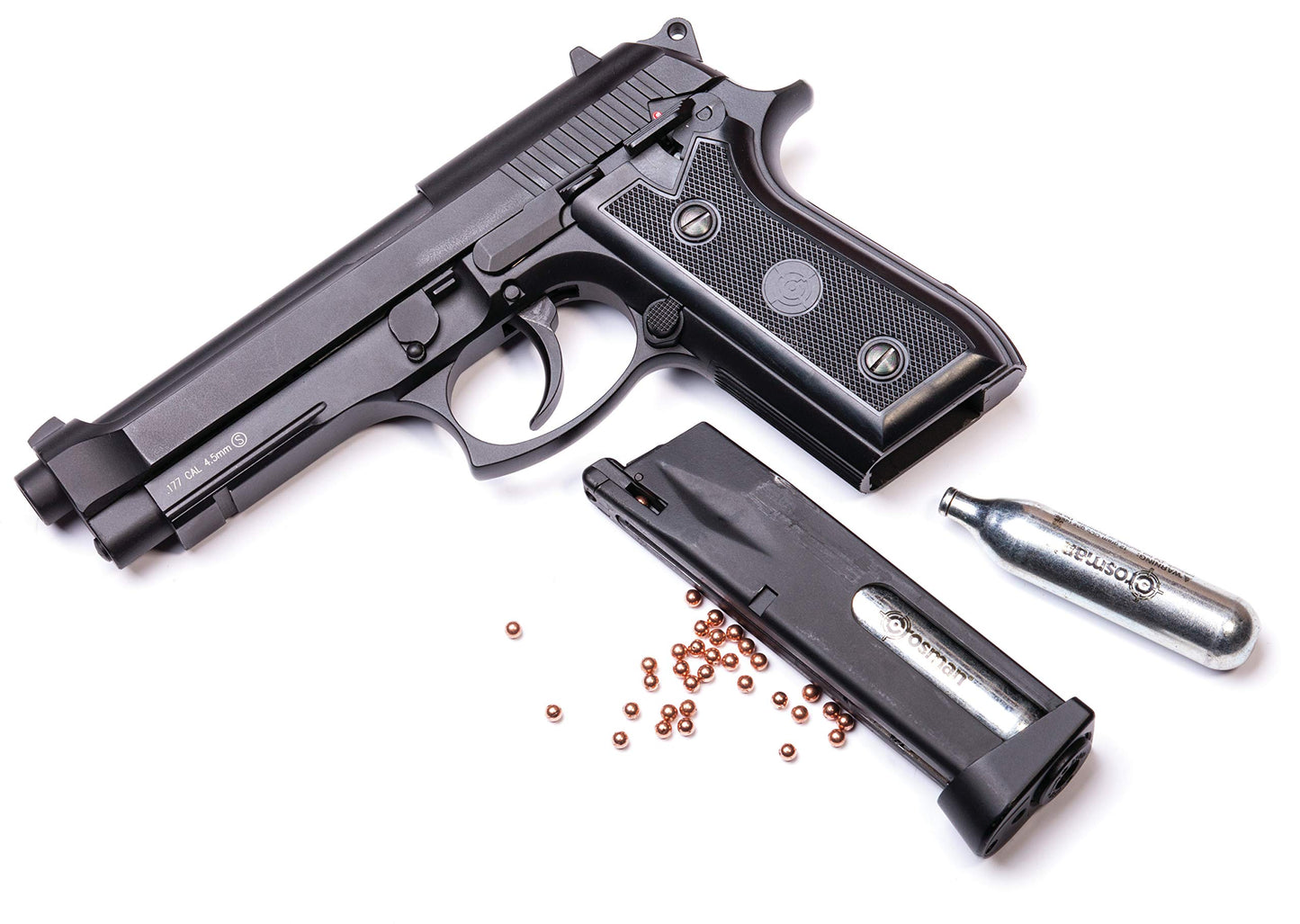Crosman PFAM9B CO2-Powered Full Auto Blowback BB Air Pistol