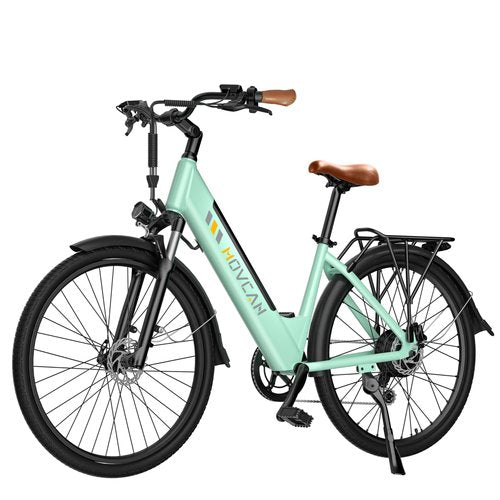 Movcan V80 Electric Bike, 1000W Motor 28MPH Ebike, 48V 13Ah Removeable Battery, 26'' City Cruiser Adult Electric Bicycles up to 70 Miles, 7-Speed Dual Disc Brake, Mountain E Bike for Commuting