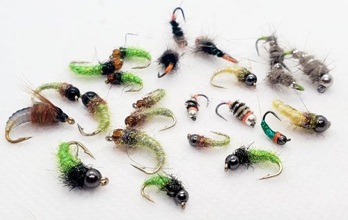 Caddis Nymph/Caddis Larva Selection, Bead Head Caddis Nymph, Caddis Fly