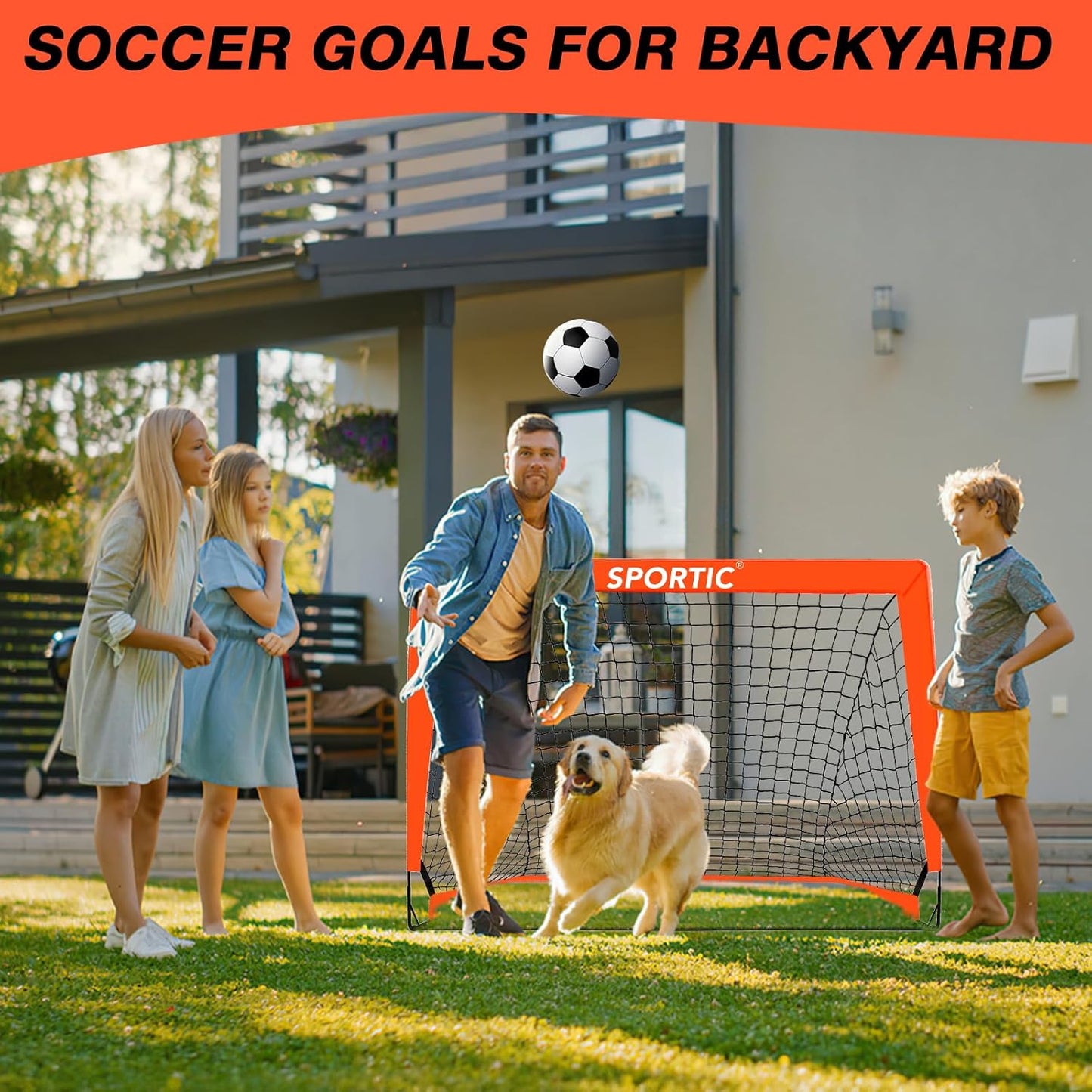 2 Pack 4' x 3' Soccer Goal Net Set, Pop Up Kids Practice Soccer Goals for Indoor and Outdoor.Portable Soccer Net with Carrying Bag & Ground Pegs, Perfect for Backyard, Field, Court
