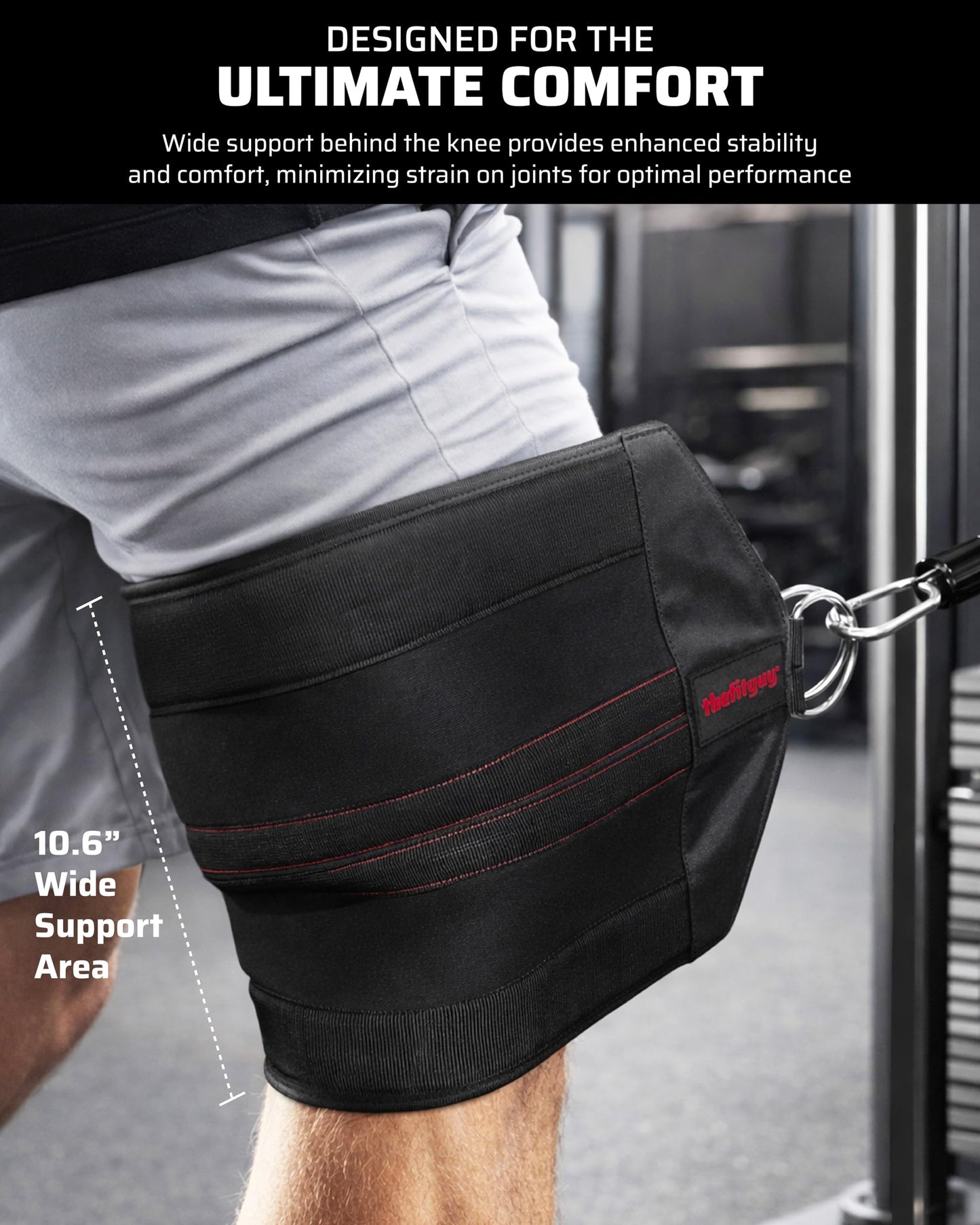THEFITGUY Squat Knee Attachment for Cable Machine & Resistance Band