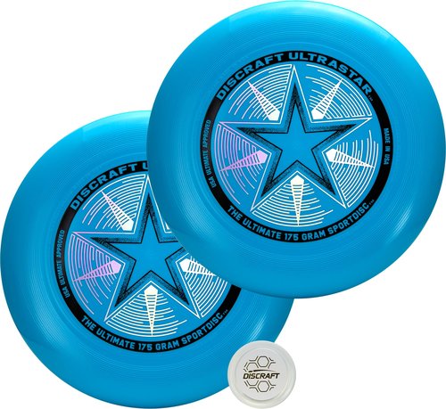 Discraft Ultrastar Sportdisc 175g Stock Ultimate Frisbee Sport Flying Disc Cobalt