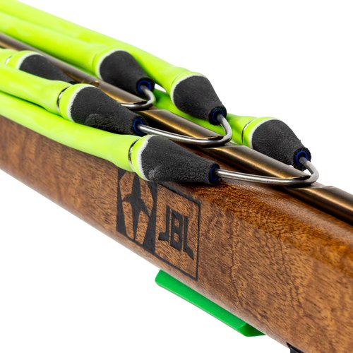 JBL Spearguns 16 X 5/8in (16mm) Nitro Band Stainless Steel Wishbone with Compound X Easy Stretch for Spearfishing Replacement Band for 4M55, 4D38XHD Spearguns