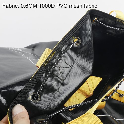Tree Climbing Rope Bag - Rock Climbing Backpack | Utility Gear Rope Organizer | Professional Heavy Duty Weather Resistant High Tensile Non Slip Backpack for Tree Arborist Work Camping Hiking Outdoor