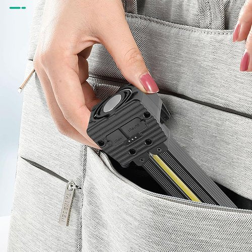 Gym Lamp for Posing, Portable Magnetic LED Flashlight with Hanging Hook, 7 Speed Dimming, 180 Degree Folding, USB Rechargeable Work Light, Camping Light for Bodybuilding, Photography, Outdoor