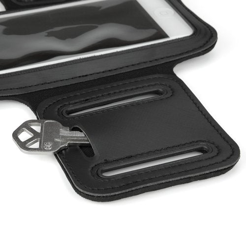 BoxWave Case Compatible with iPod Mini (6GB) - Sports Armband, Adjustable Armband for Workout and Running - Jet Black