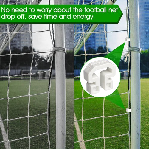 Soccer Net Clips for Goal, Soccer Goal Lock Net Clips for Football Net,Football Net Clips for Goal Net Systems,60PCS