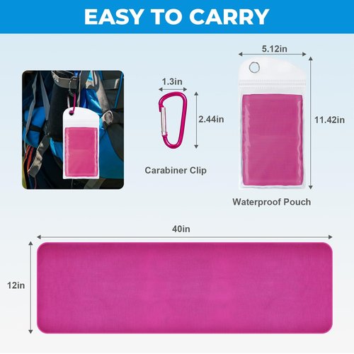 Cooling Towels for Neck and Face, Ice Towel for Hot Weather, Soft Breathable Instant Towel, Cool Rags for Yoga, Golf, Sport, Gym, Workout, Camping, Fitness, Outdoor