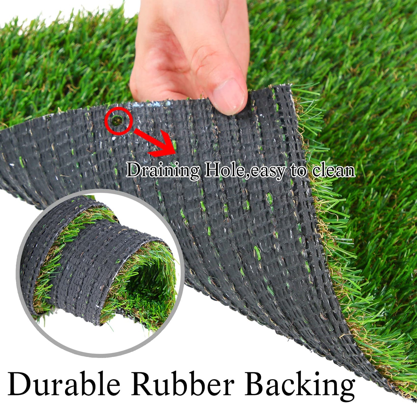 GLOBREEN Artificial Grass Table Runner 36 Inches for Golf Sport Themed Party Table Centerpiece Birthday Baby Shower
