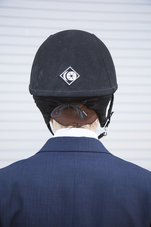 One Knot HAIRNET with 2 Comfort Equestrian Hairnets and 2 Matching Hairties, Dark Brown