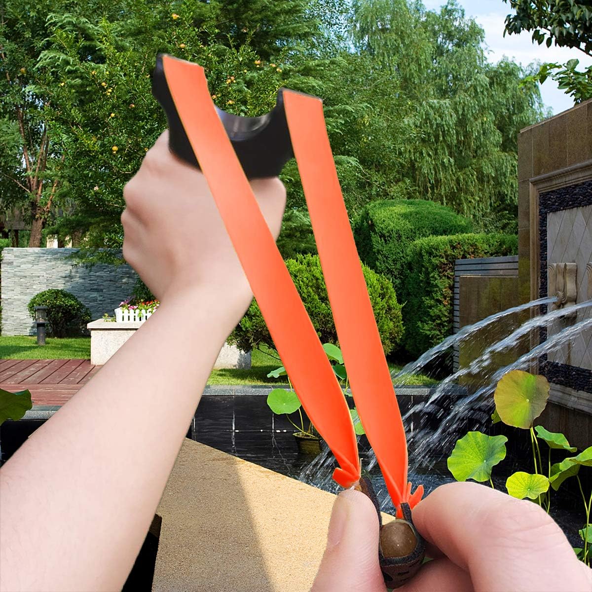 1500 Pieces Diameter 3/8" Slingshot Ammo Biodegradable Hard Clay Ball.