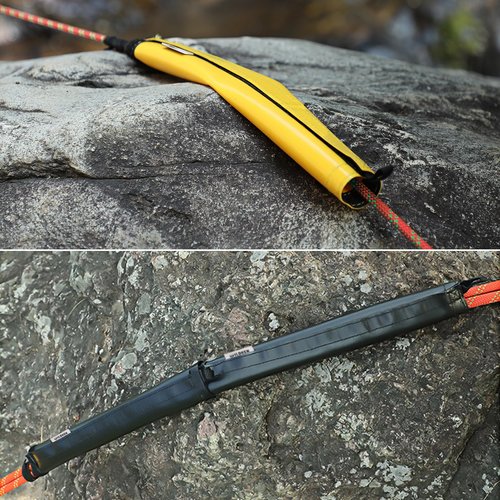 WILDKEN Rope Protector Rock Climbing Arborist Rope Protector Sleeve Rappelling Abseiling Equipment (Yellow)