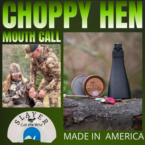 Slayer Calls Call The Wild Choppy Hen Turkey Diaphragm