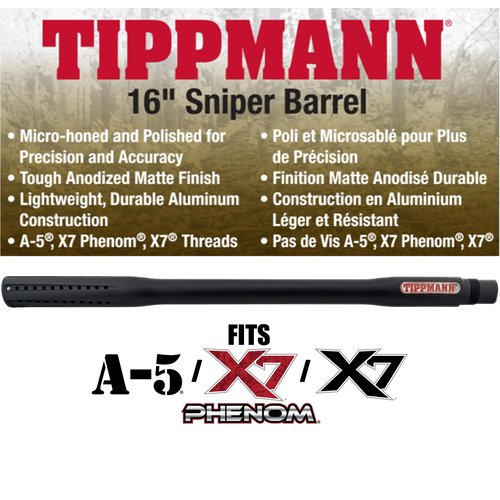 TIPPMANN Sniper 16-Inch Barrel for A5/X7
