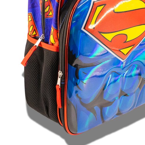 Fast Forward Superman Backpack for Kids – 16” Bookbag for Boys, Girls | Toddler Travel Bag, School Backpack, Kids Superhero Bookbag | Ages 3+