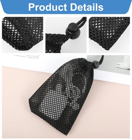 ValueBargain 10Pcs Small Pouch Bag, Draw String Bags Small Size Storage Pouch String Bags for Mini Stuff MP3 Charger Earphone Key with Drawstrings Travel 6 x 4 inch