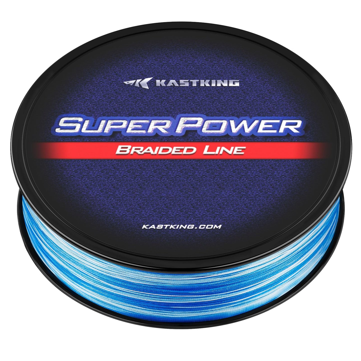 KastKing Superpower Braided Fishing Line, Blue Camo, 65 LB, 300+27 Yds(8 Strands)