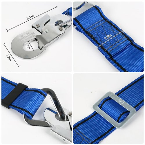 ZIAERKOR Tree Climbing Gear Non-Slip with Adjustable Climbing Belt, Tree Climbing Spikes for Tree Work Thickened Steel Professional Tools Arborist Climbing for Picking Fruit, Logging