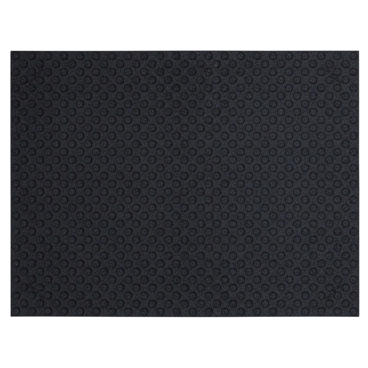 Mohawk Home Heavy Duty Rubber Stall Mat - Gym Floor- Under Dog Crate - All Purpose Utility 3' x 4' - 1/2" Thick - Solid Texture