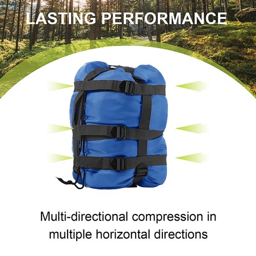 SilTriangle Compression Sack for Sleeping Bag Store Ultralight Sleeping Bag Compression Stuff Sack 15l 25l Space Saving Gear for Travel Camping Hiking Outdoor(Blue,15l)