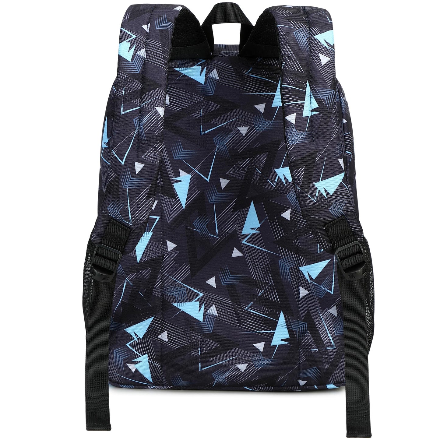 abshoo Classical Basic Geometry Mens School Backpack For College Teen Boys Water Resistant Bookbag (Geometry Black)
