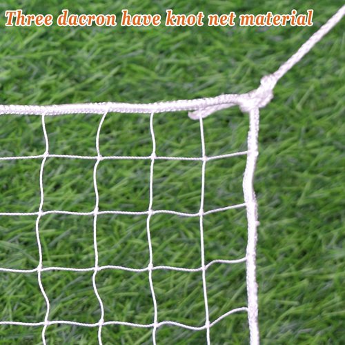 Sports Netting Replacement Nylon Barrier Net, Multi-Sport Use, Golf Net, Lacrosse, Street Hockey Netting (15' x 12')