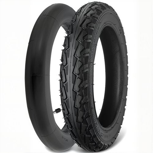Felixstory 14x2.50(64-254) Outer Tire and Inner Tube, Compatible with 2.50-10 60/100-10 Bike, Dirt/Road/Kids Bike, Mountain Bicycle