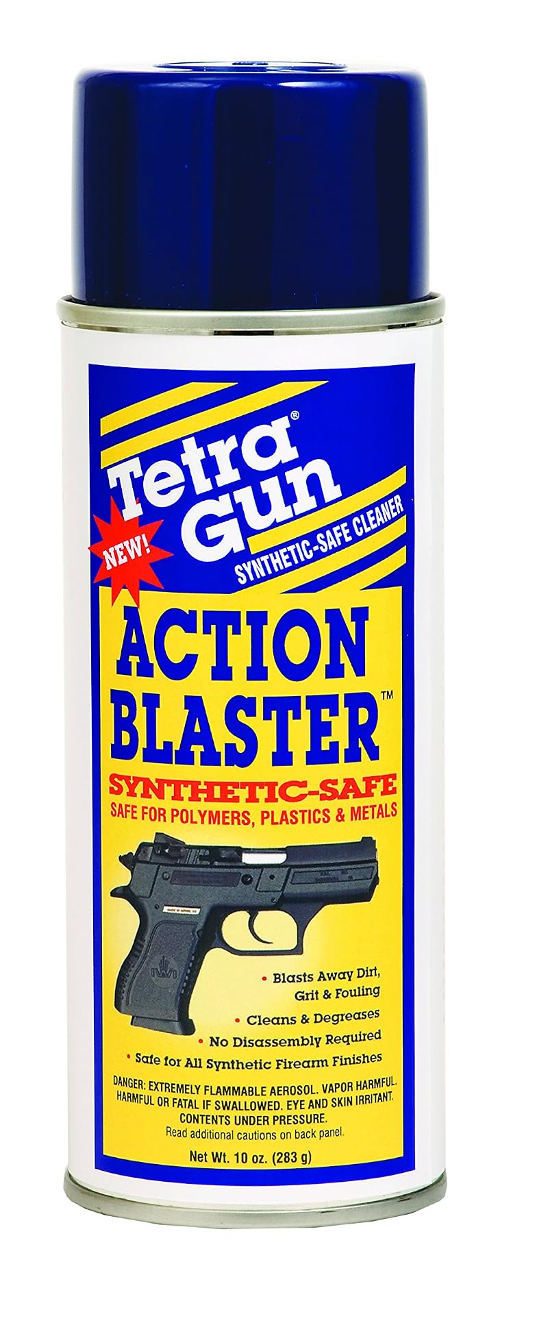 Tetra Gun Liquid Blue - Multi Coloured 10 oz, Gun Cleaning & Bluing Solution