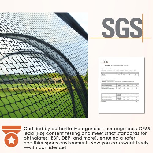 ORIENGEAR Baseball Batting Cage Baseball and Softbal Batting Cages for Backyard, Hitting Training Equipment, Backyard Hitting and Pitching Practice Net, 30 x 13 x 9 ft