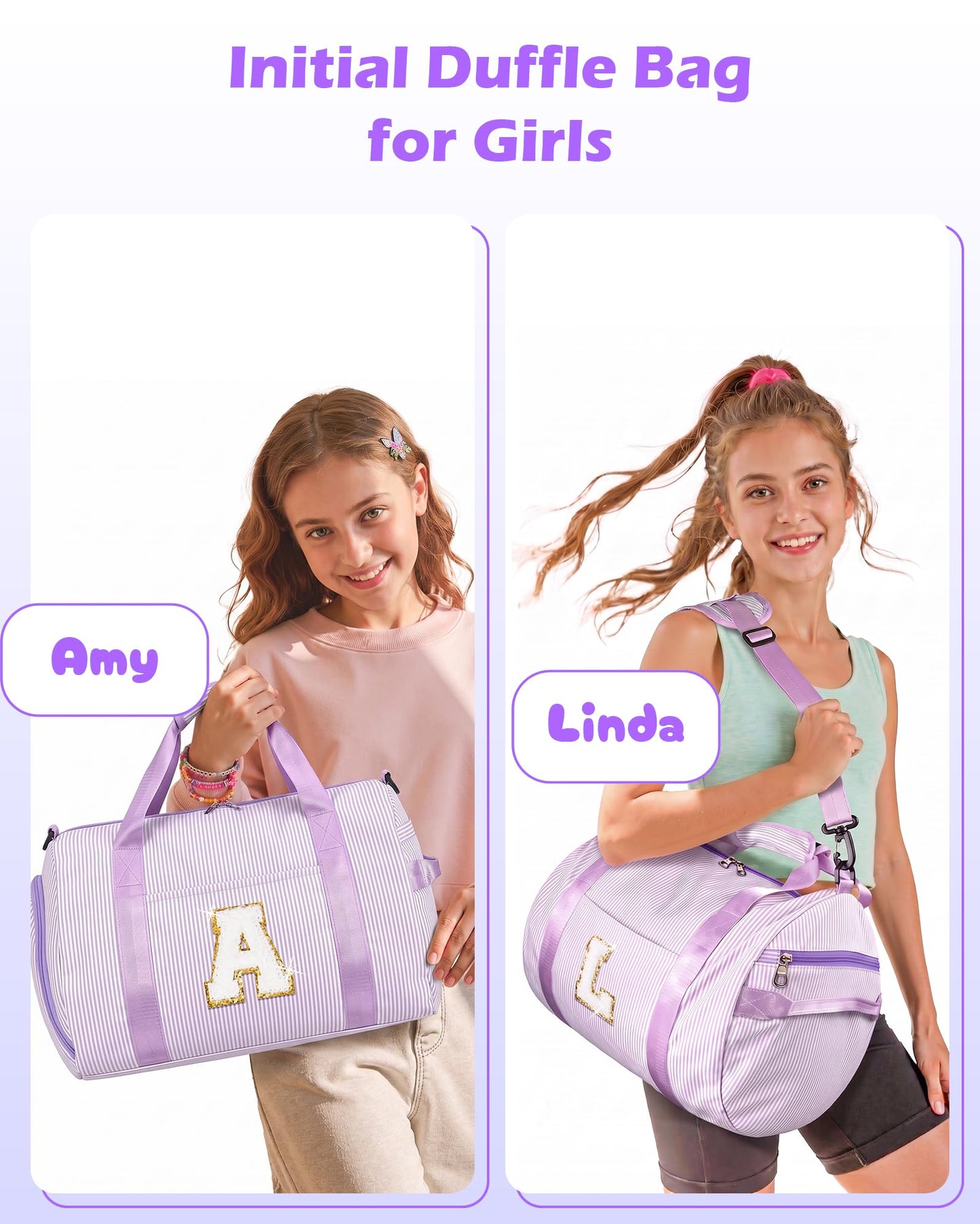 Vogewood Gift for 4 Year Old Girl, Girls Travel Duffle Bag, Kids Duffle Bag
