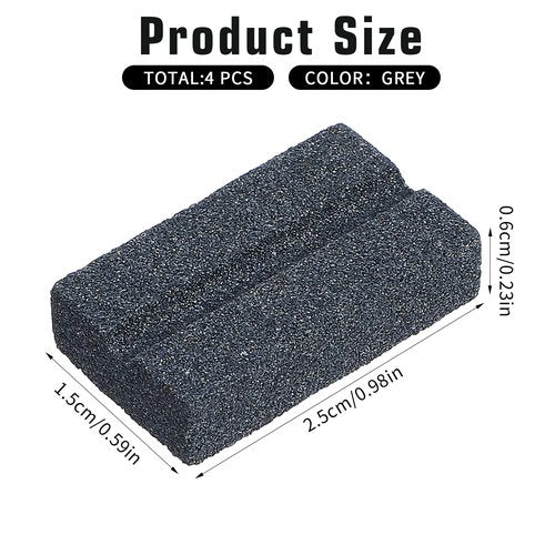 Yuanchu Darts V-Sharp Sharpening Stone, 4 Pack Dart Sharpener for Steel Tip Darts Sharpener Easy Polishing and Deburring Long-Lasting Sharpness Dart Accessories Dart Point Sharpener for Dart Tips