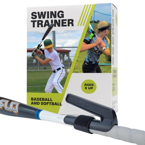 SWINGRAIL Baseball/Softball Swing Trainer Aid - Equipment for Batting and Hitting