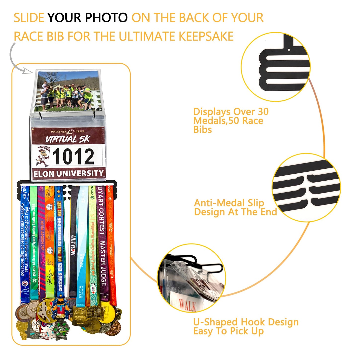 Goutoports Race Bib Display Holder Vinyl Protector Sheets 10PCS Running Number Bib Display Clear Protective Sleeves for Marathon Runner Player Athletes