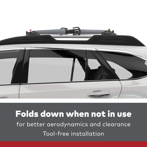 YAKIMA - BigStack Rooftop Mounted Boat Rack for Vehicles, Carries Up To 4 Boats