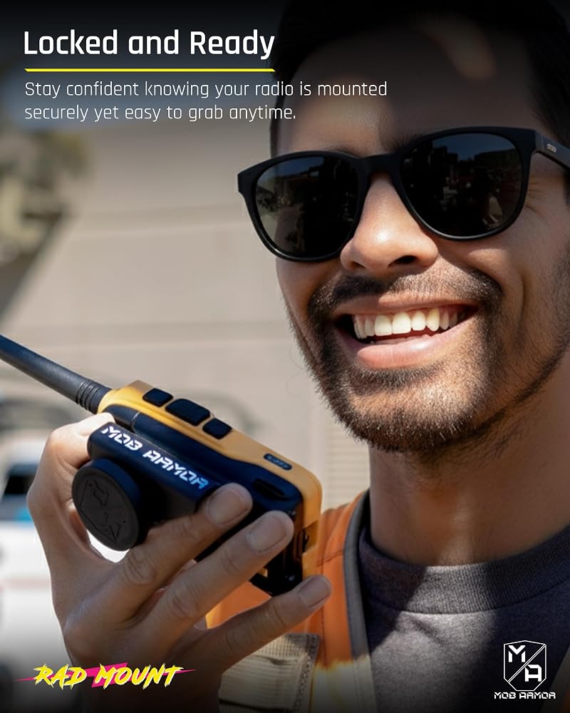 Magnetic Radio Mount Kit for Off-Road Handheld Radios