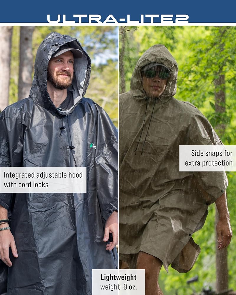 Ultra-Lite2 Waterproof Breathable Poncho